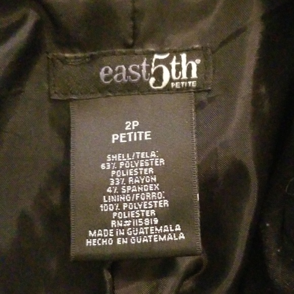 East 5th petite fitted blazer - Picture 3 of 3